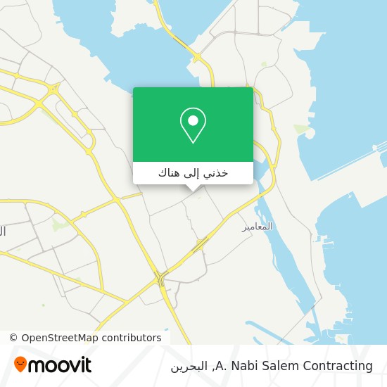 خريطة A. Nabi Salem Contracting