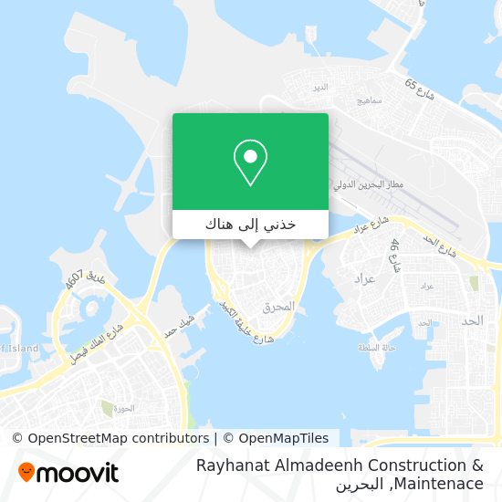خريطة Rayhanat Almadeenh Construction & Maintenace
