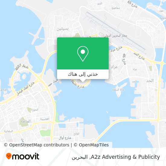 خريطة A2z Advertising & Publicity