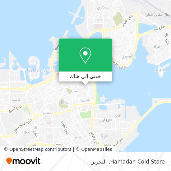 خريطة Hamadan Cold Store