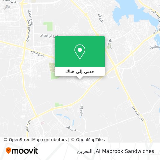 خريطة Al Mabrook Sandwiches
