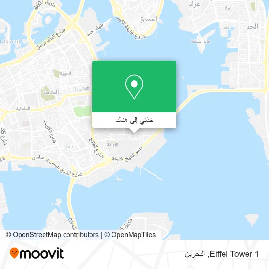 خريطة Eiffel Tower 1