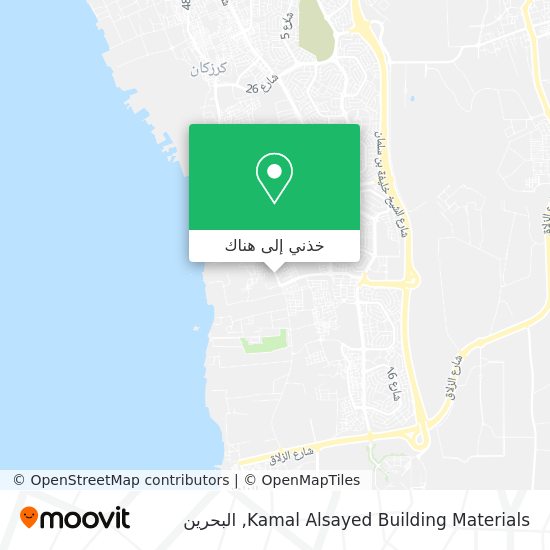 خريطة Kamal Alsayed Building Materials