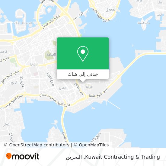 خريطة Kuwait Contracting & Trading