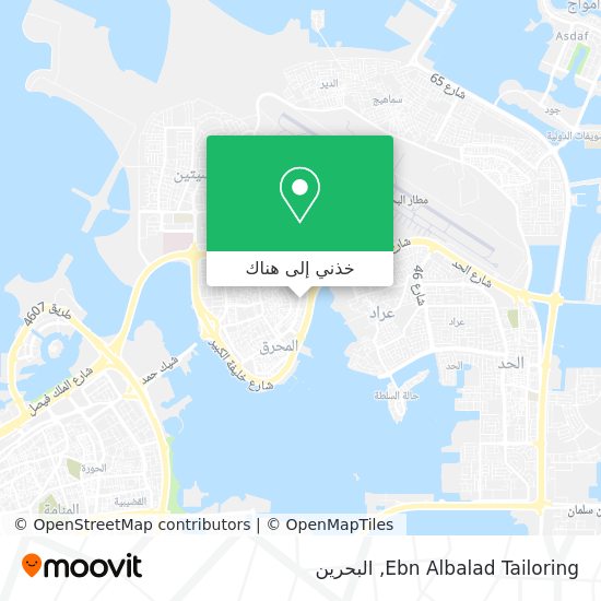 خريطة Ebn Albalad Tailoring