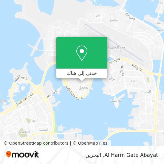 خريطة Al Harm Gate Abayat
