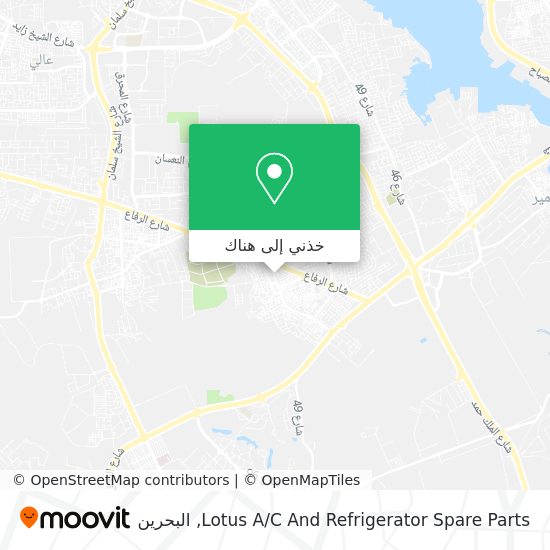 خريطة Lotus A / C And Refrigerator Spare Parts