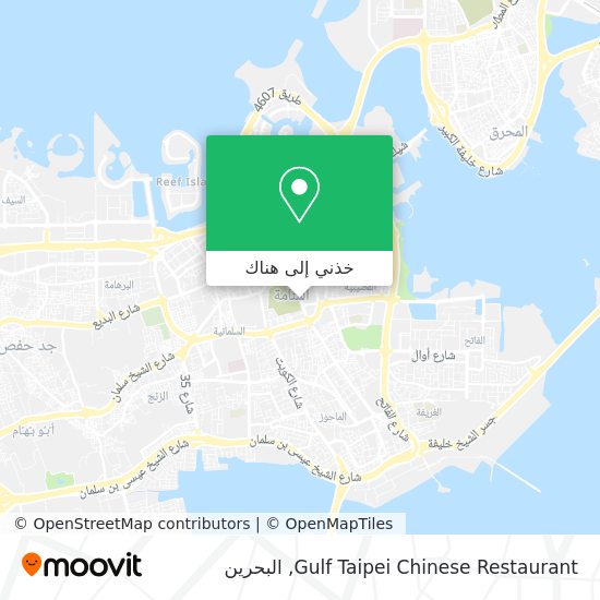 خريطة Gulf Taipei Chinese Restaurant