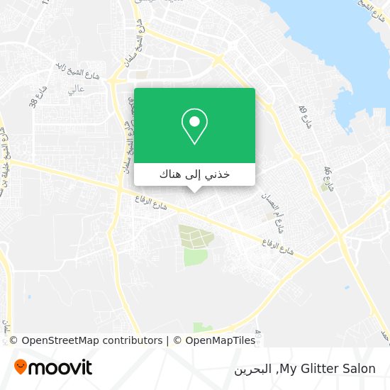 خريطة My Glitter Salon