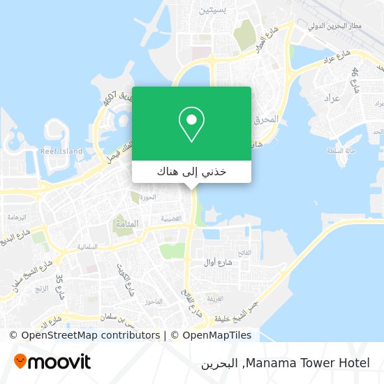 خريطة Manama Tower Hotel