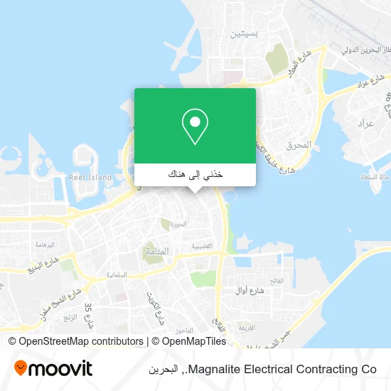 خريطة Magnalite Electrical Contracting Co.
