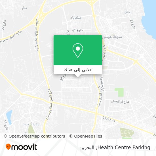 خريطة Health Centre Parking