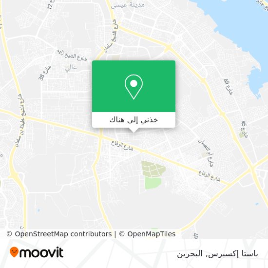 خريطة باستا إكسبرس