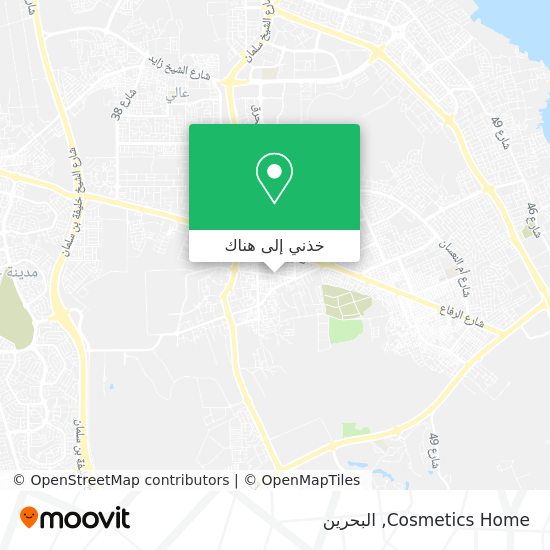 خريطة Cosmetics Home