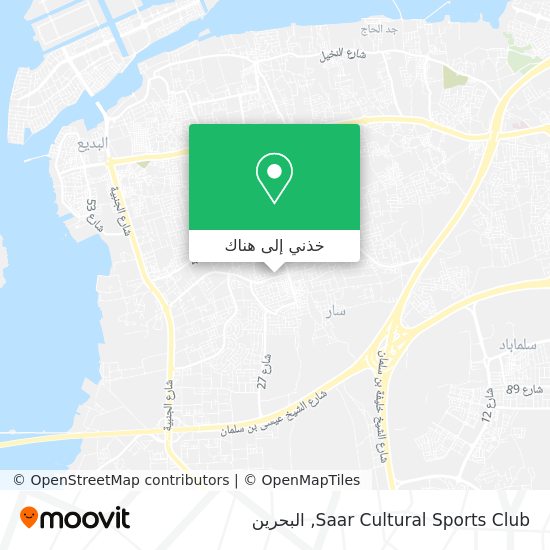 خريطة Saar Cultural Sports Club