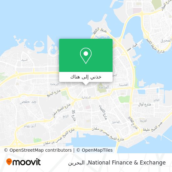 خريطة National Finance & Exchange