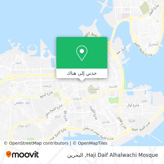 خريطة Haji Daif Alhalwachi Mosque