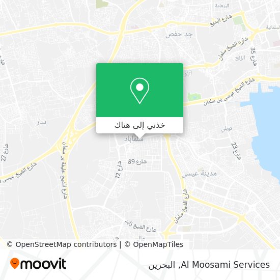 خريطة Al Moosami Services