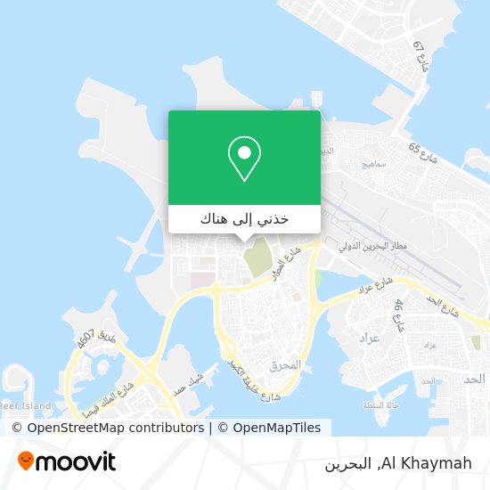 خريطة Al Khaymah