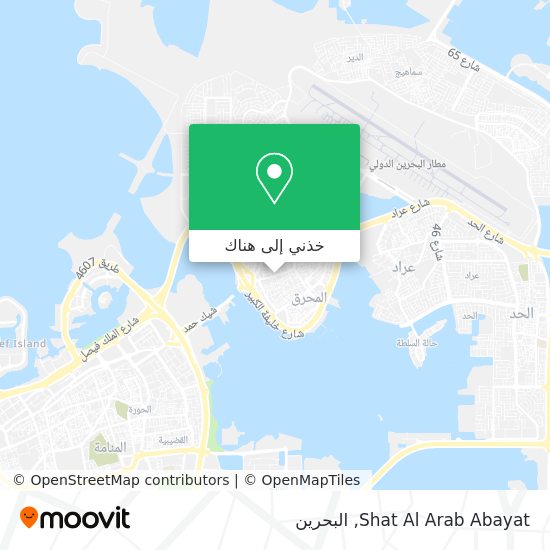 خريطة Shat Al Arab Abayat
