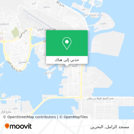 خريطة مسجد الزامل