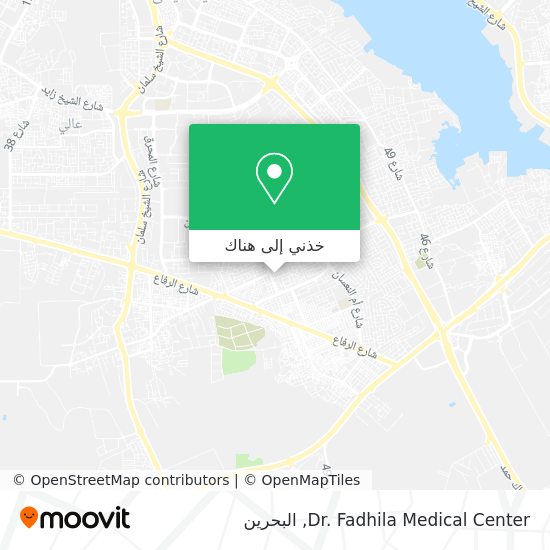خريطة Dr. Fadhila Medical Center