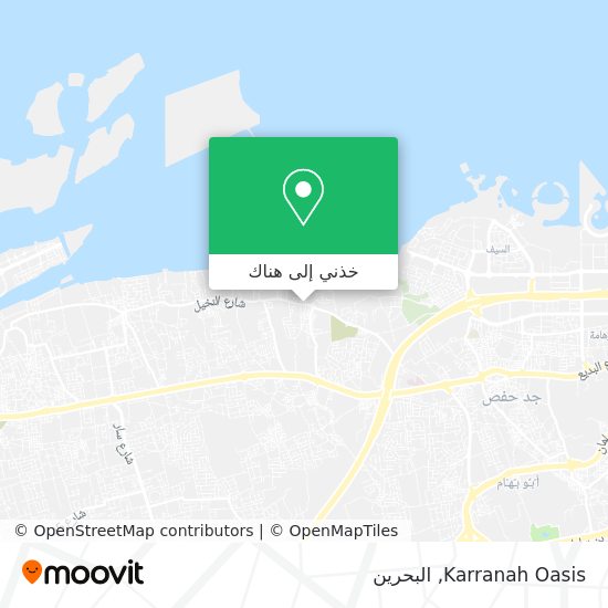 خريطة Karranah Oasis
