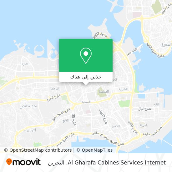 خريطة Al Gharafa Cabines Services Internet