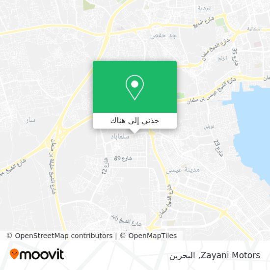 خريطة Zayani Motors