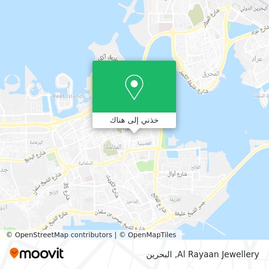 خريطة Al Rayaan Jewellery