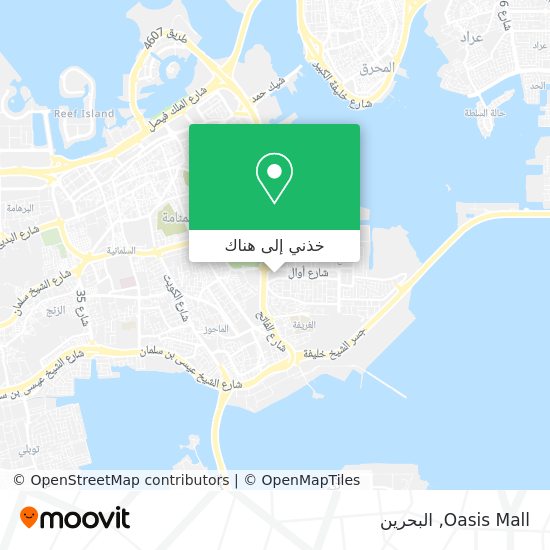 خريطة Oasis Mall