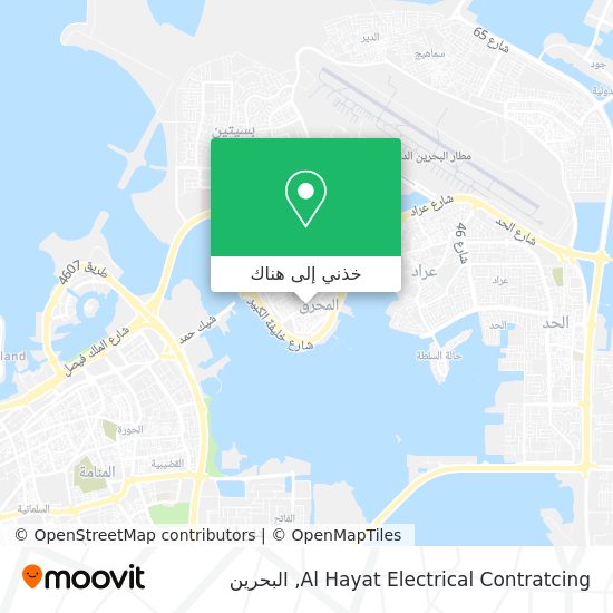 خريطة Al Hayat Electrical Contratcing