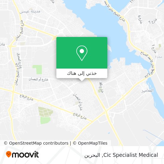 خريطة Cic Specialist Medical