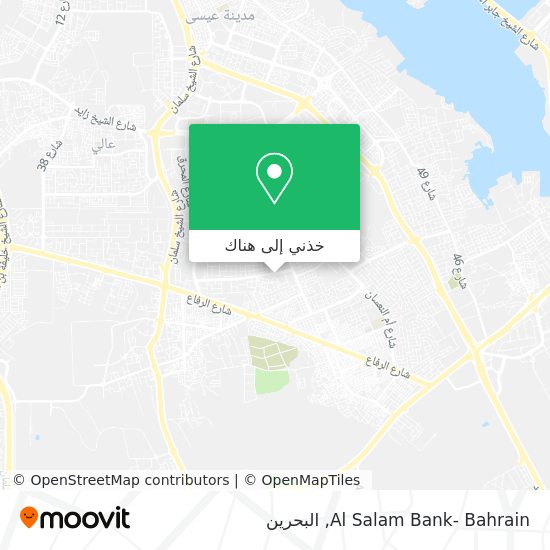 خريطة Al Salam Bank- Bahrain