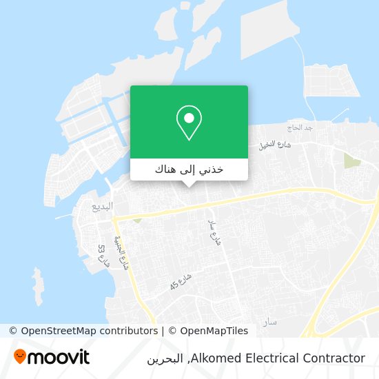 خريطة Alkomed Electrical Contractor