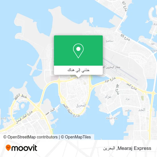 خريطة Mearaj Express