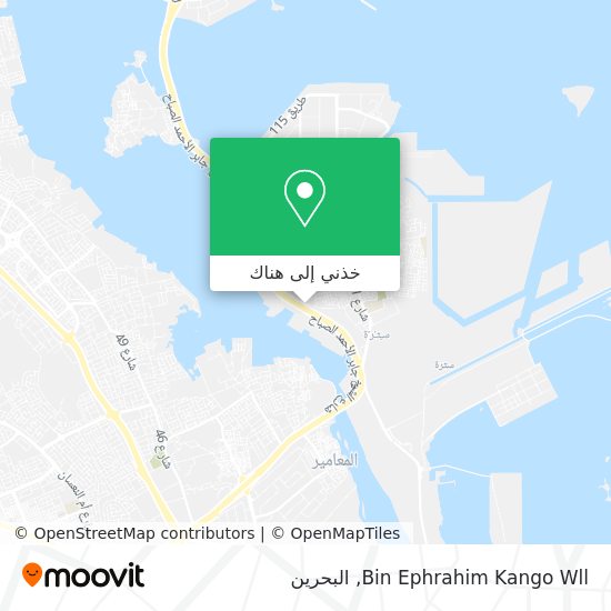خريطة Bin Ephrahim Kango Wll