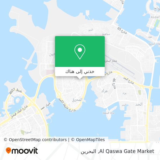 خريطة Al Qaswa Gate Market