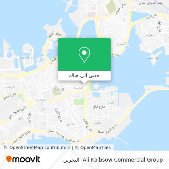 خريطة Ali Kaibsow Commercial Group