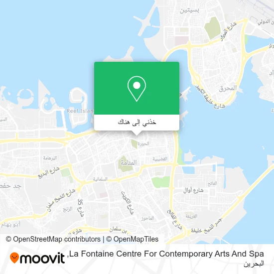 خريطة La Fontaine Centre For Contemporary Arts And Spa