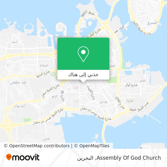 خريطة Assembly Of God Church