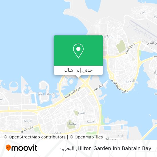 خريطة Hilton Garden Inn Bahrain Bay