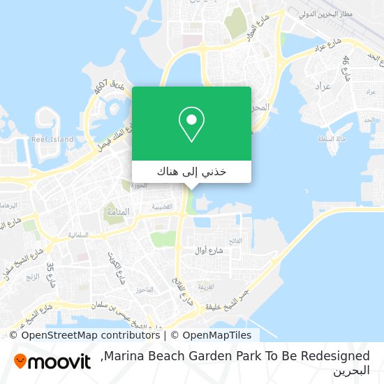 خريطة Marina Beach Garden Park To Be Redesigned