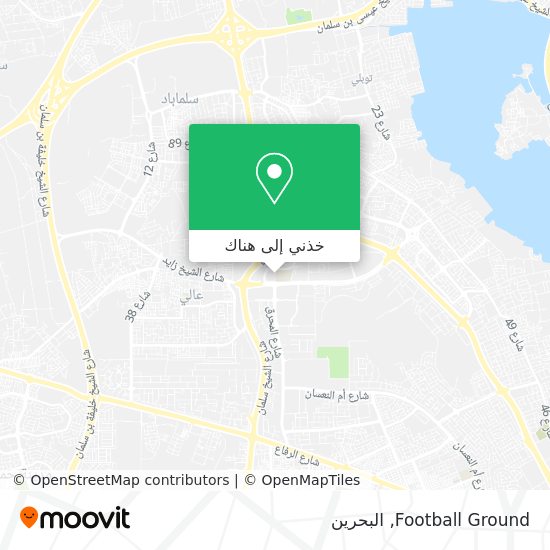 خريطة Football Ground