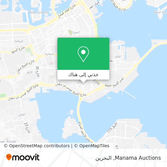 خريطة Manama Auctions