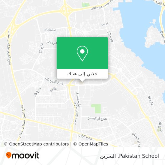 خريطة Pakistan School
