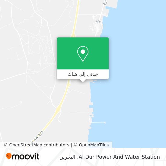 خريطة Al Dur Power And Water Station