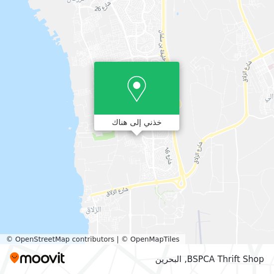 خريطة BSPCA Thrift Shop