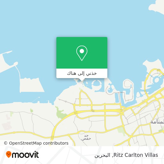 خريطة Ritz Carlton Villas