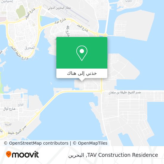 خريطة TAV Construction Residence